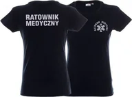 Odzież robocza - Promostars LPP - Koszulka ratownicza granatowa damska odblaskowa - miniaturka - grafika 1