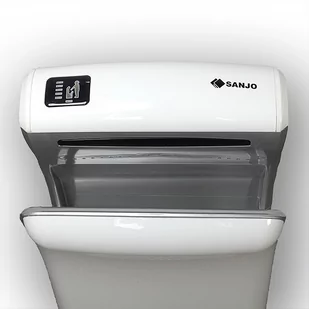 Kieszeniowa suszarka do rąk Sanjo VIRGO RS-K1 1800W , automatyczna, biała ABS - Suszarki do rąk i włosów - miniaturka - grafika 4