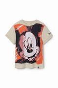 Koszulki dla chłopców - Desigual t-shirt bawełniany dziecięcy x Mickey kolor biały z nadrukiem - miniaturka - grafika 1