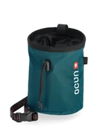 Sprzęt wspinaczkowy - Woreczek na magnezję Ocun Push + Belt - petrol mediteranea - miniaturka - grafika 1