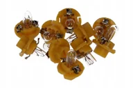 Żarówki samochodowe - Maxgear Żarówka Bax 12V 1,3W BX8,4D Zielony Oliwkowy (z Cok. Plast.) Kpl 10 - miniaturka - grafika 1