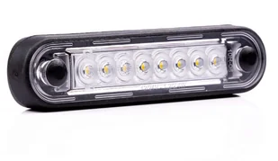 Lampa LED obrysowa biała 12V-36V FT-073B LED LONG - Oświetlenie samochodowe - akcesoria - miniaturka - grafika 1