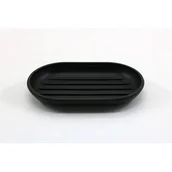 Mydelniczki i dozowniki mydła - Mydelniczka SIMPLY czarny - miniaturka - grafika 1