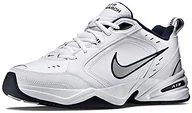 Sneakersy męskie - Nike Męskie sneakersy Air Monarch Iv, White Metallic Silver Midnight Navy - 44.5 EU - miniaturka - grafika 1