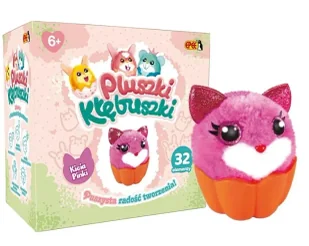 Pluszki-Kłębuszki 32el Kicia Pinki - EPEE - Zabawki kreatywne - miniaturka - grafika 1