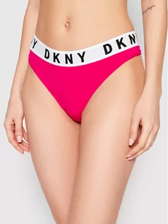 Majtki damskie - DKNY Stringi DK4529 Różowy - grafika 1
