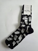 Skarpetki damskie - Kolorowe skarpety Happy Socks unisex rozmiar 41-46 (3401) - miniaturka - grafika 1