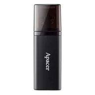 Pendrive - Apacer USB flash disk, USB 3.0, 32GB, AH25B, czarny, AP32GAH25BB-1, USB A, z osłoną - miniaturka - grafika 1