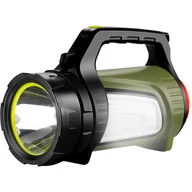 Latarki - Retlux RPL 87 Ręczna latarka ładowalna LED, zasięg 150 m, wytrzymałość 20 godzin - miniaturka - grafika 1