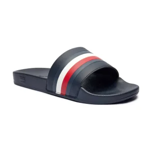 Tommy Hilfiger Klapki - Klapki i japonki męskie - miniaturka - grafika 1