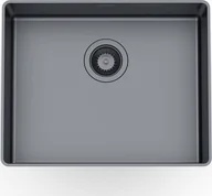 Zlewozmywaki - Foster Zlewozmywak PHANTOM EDGE GUN METAL 50x40 cm - miniaturka - grafika 1