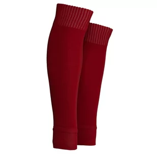 Tuby Piłkarska Czerwona / Football Sleeves Red dorosły 155 - 195 cm Proskary - Piłka nożna - miniaturka - grafika 1