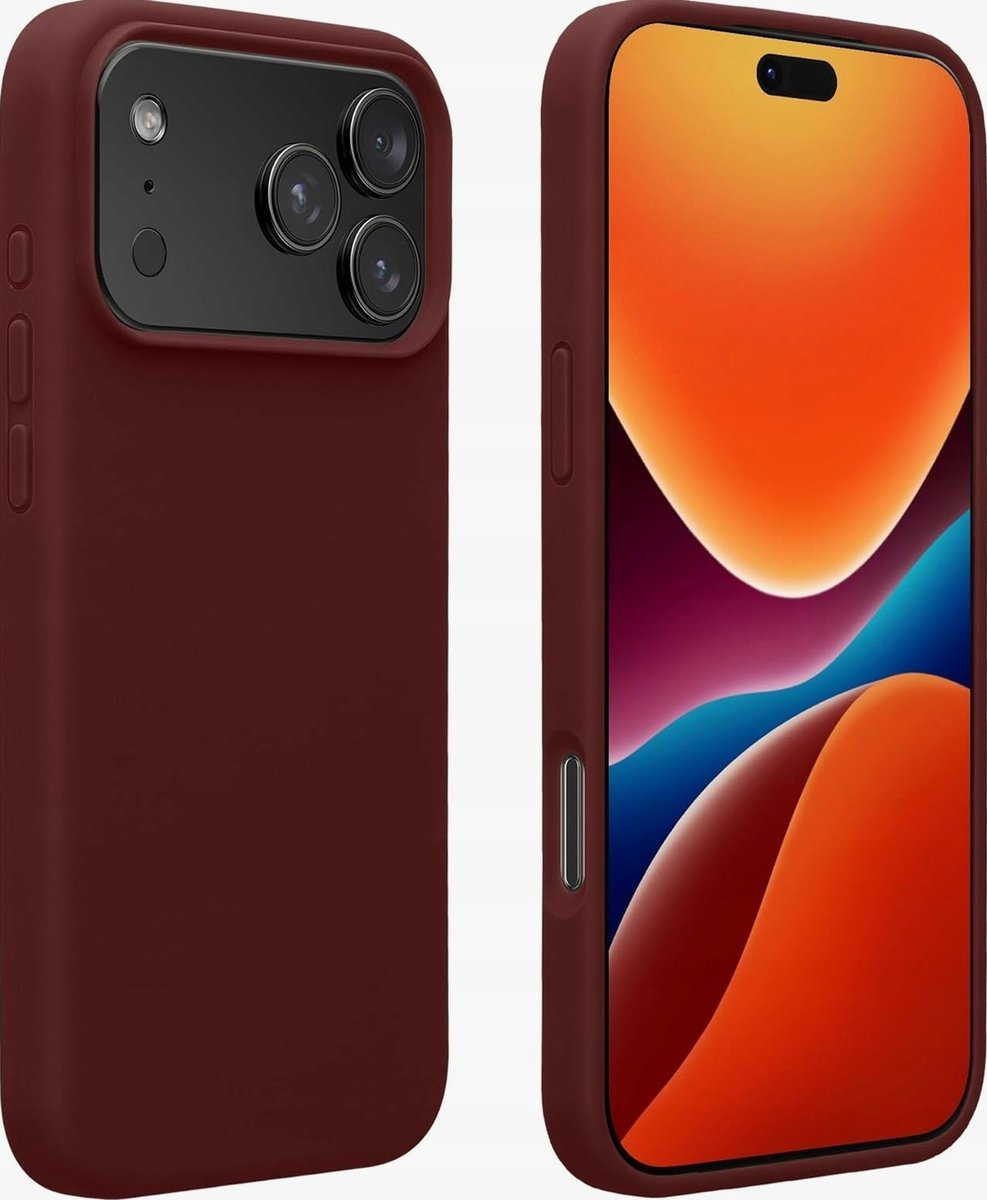 ETUI TELEFON TYŁ ETUI OBUDOWA ETUI NA SMARTFON MIĘKKIE BORDOWY FIOLETOWY