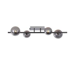 Wofi 7014-405W - LED Żyrandol natynkowy VILLA 4xG9/3W/230V czarny - Lampy sufitowe - miniaturka - grafika 1