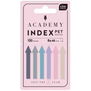 Zakładki indeksujące Pet Academy Pastel 120szt - Etykiety samoprzylepne i bloki etykiet - miniaturka - grafika 1
