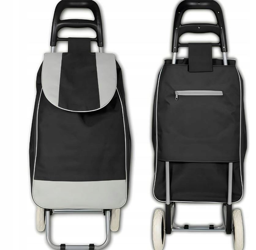 Wózek Torba Na Zakupy Na Kółkach Duża Solidna Wygodna Mocny Stelaż