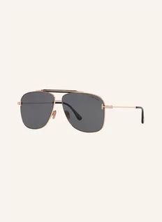 Okulary przeciwsłoneczne - Tom Ford Okulary Przeciwsłoneczne tr001628 Jaden rosegold - grafika 1