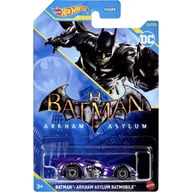 Samochody i pojazdy dla dzieci - HOT WHEELS DC BATMAN SAMOCHÓD KOLEKCJONERSKI ARKHAM ASYLUM BATMOBILE 16/20 - miniaturka - grafika 1