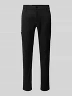 Spodnie męskie - Chinosy o kroju skinny fit z detalem z logo - miniaturka - grafika 1