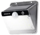 Lampy ogrodowe - Aigostar - Lampa solarna LED z czujnikiem LED/3,7V 6500K 1200 mAh IP65 czarna - miniaturka - grafika 1