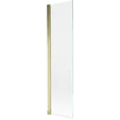 Parawany nawannowe - Mexen Mist parawan nawannowy 1-skrzydłowy 50 x 150 cm, transparent, złoty - 8A9-050-001-50-00 - miniaturka - grafika 1