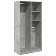 Szafy - vidaXL Szafa betonowa szara 100x50x200 cm materiał drewnopochodny - miniaturka - grafika 1