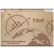 Szkolne artykuły papiernicze - Blok techniczny A4/10K biały Trip (20szt) - STARPAK - miniaturka - grafika 1
