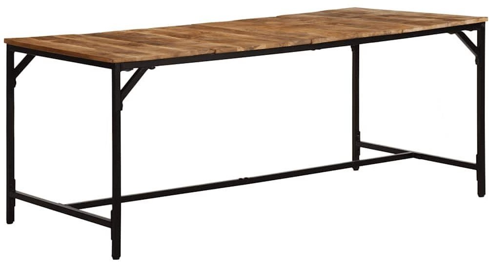 vidaXL Stół jadalny 180x90x75 cm Drewno lite surowe mango