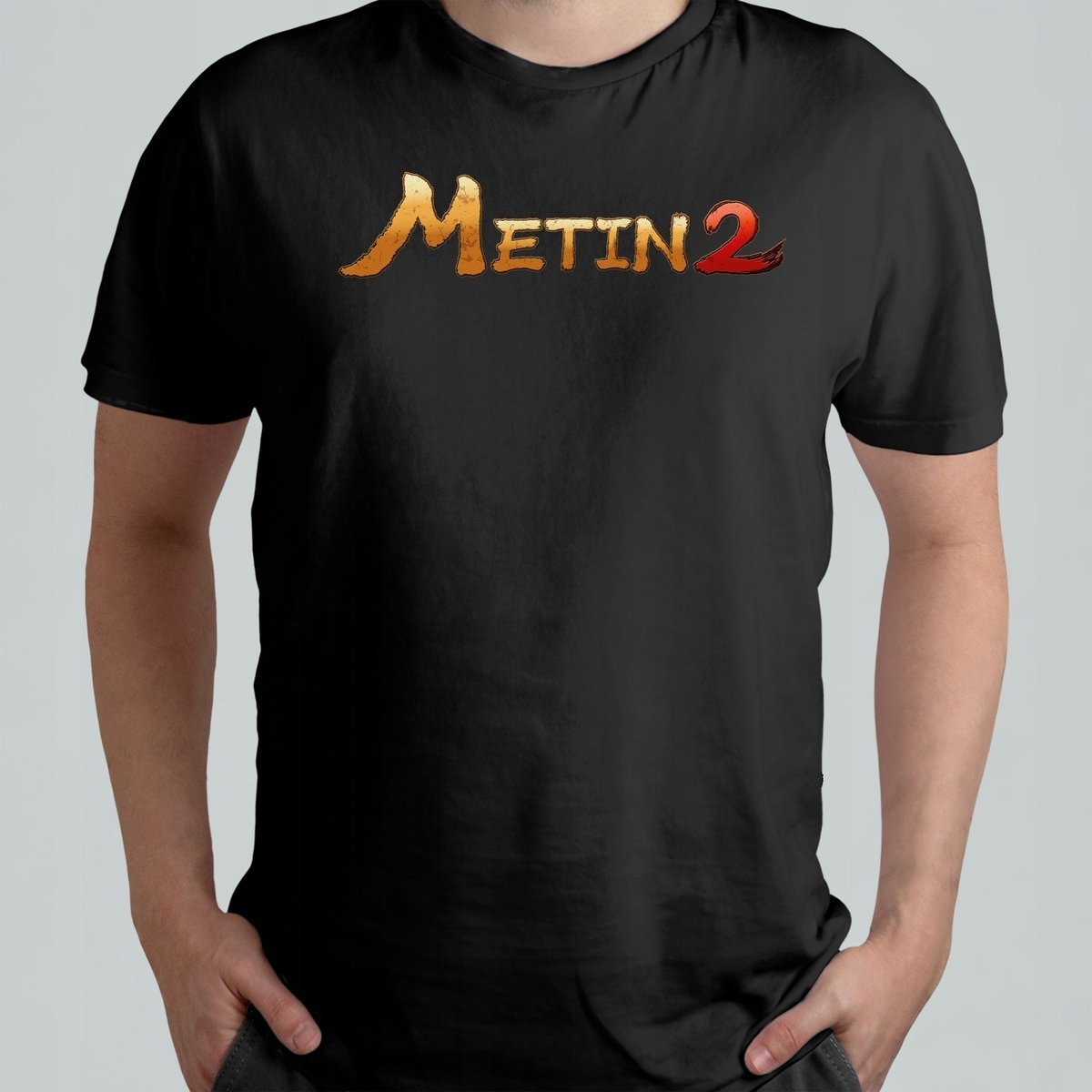 Koszulka Z Nadrukiem T-shirt Męski Metin 2 Gra mem r. L #13