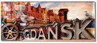 Magnes I love Poland Gdańsk - Magnesy - miniaturka - grafika 1