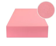Prześcieradła dla dzieci - Prześcieradło Z Gumką 60X120 Jersey Róż - miniaturka - grafika 1