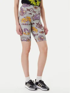 adidas Kolarki Farm Bike JM8345 Szary - Spodenki damskie - miniaturka - grafika 1