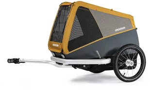 Croozer Dog Peppa Przyczepa dla psów, corn yellow 2021 Przyczepki dla psów 121000818 - Przyczepki rowerowe - miniaturka - grafika 1