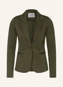 Marynarki i żakiety damskie - Ichi Blezer Z Dżerseju Ihkate gruen - miniaturka - grafika 1