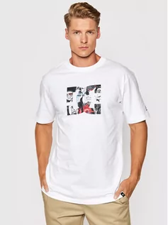 Koszulki i topy damskie - DC T-Shirt BASQUIAT Star In Cipher ADYKT03191 Biały Regular Fit - grafika 1