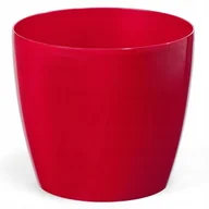 Donice - Doniczka osłonka plastikowa czerwona 15,5 cm Magnolia - miniaturka - grafika 1