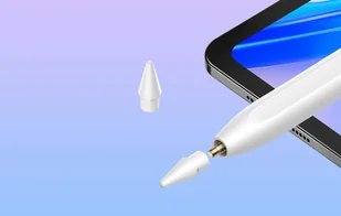 Rysik Baseus Smooth Writing Series z indykatorem LED, wersja aktywno/pasywna  (Biały) - Pozostałe akcesoria do telefonów - miniaturka - grafika 9