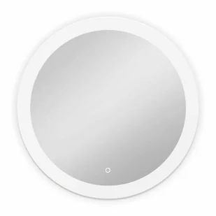 Lustro łazienkowe led barwa zimna okrągłe 60 cm Galaxy Manufaktura Parczówek - Lustra - miniaturka - grafika 1
