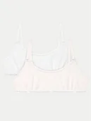 Biustonosze dla dziewczynek - United Colors Of Benetton Komplet 2 biustonoszy 3MC10R1IN Kolorowy - miniaturka - grafika 1