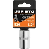 Klucze i nasadki - Jufisto Nasadka Torx zewnętrzna E20 1/2" - miniaturka - grafika 1