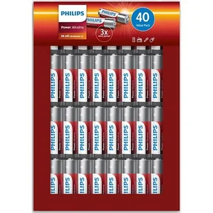 Philips Bateria AA LR6 Power Alkaline 40 szt.) PHIL-LR6P40FP 10 - Baterie i akcesoria - miniaturka - grafika 1