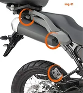 Kufry i sakwy motocyklowe - Kappa klxr2129 usuwanie ramek do Monokey Side - miniaturka - grafika 1