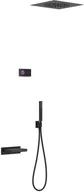 Zestawy prysznicowe - Zestaw TRES Shower Technology Blue Edition Czerń Matowa 09288315NM - miniaturka - grafika 1