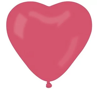 Gemar Balloons Balony 11", serca, GEMAR, pastel czerwone, 50 szt CR/05/50 - Balony i akcesoria - miniaturka - grafika 1