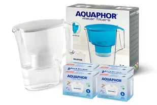DZBANEK FILTRUJĄCY AQUAPHOR TIME + 4 WKŁADY MAXFOR+ B100-25 - Dzbanki filtrujące - miniaturka - grafika 1