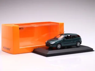 Ford Focus 2-Door - 1998, green Minichamps 1:43 - Samochody i pojazdy dla dzieci - miniaturka - grafika 1