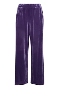 ICHI Spodnie damskie IHLAVANNY PA2, 193750/Violet Indigo, L - Spodnie damskie - miniaturka - grafika 1