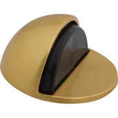 Akcesoria do drzwi - Odbojnik drzwiowy kulisty DB-001-S mosiądz satyna samoprzylepny - miniaturka - grafika 1