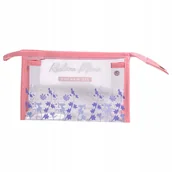 Kosmetyczki, organizery i kuferki - Kosmetyczka Podróżna Turystyczna Przezroczysta Damska Prezent Na Dzień Mamy - miniaturka - grafika 1