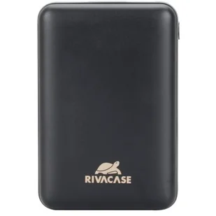 RivaCase Powerbank VA2410 10000mAh Czarny - Powerbanki - miniaturka - grafika 1